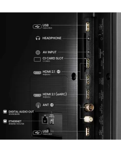 Hisense 50in 50U6NQTUK Smart 4K UHD HDR Mini-LED TV with Amazon Alexa