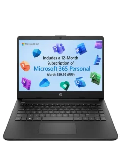 HP 14s-dq0518sa 14in Intel Celeron 4GB 128GB Windows 11s Laptop