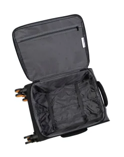 IT Luggage Duo-Tone Pewter & Black Suitcase Range