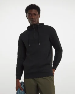 Jacamo Half Zip Hooded Sweat Reg