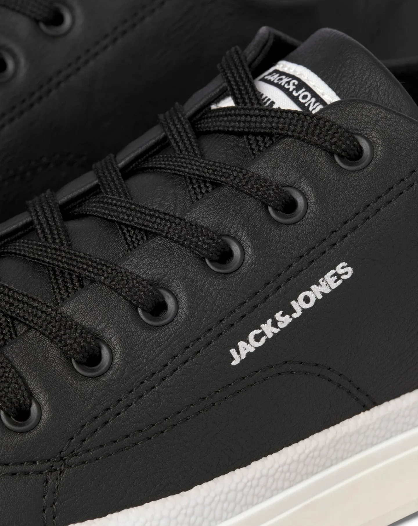 JACK & JONES Jack & Jones Bayswater Faux Leather Trainers