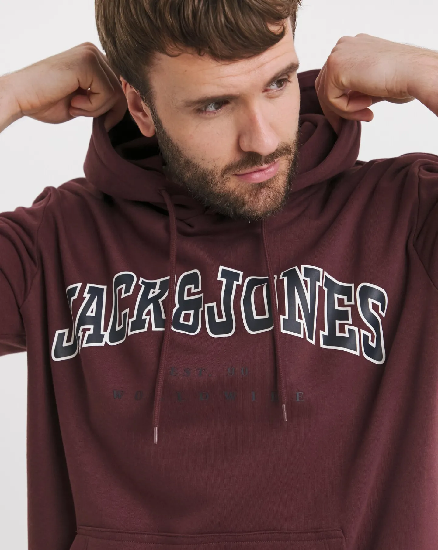 JACK & JONES Jack & Jones Caleb Varsity Sweat Hoody