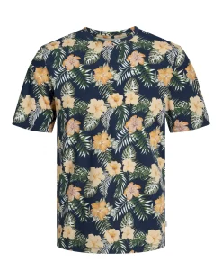 JACK & JONES Jack & Jones Chill All Over Print Crew Neck