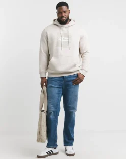 Jacamo Jack & Jones Front Print Sweat Hood