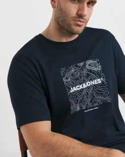 JACK & JONES Jack & Jones Liner Crew Neck T-Shirt