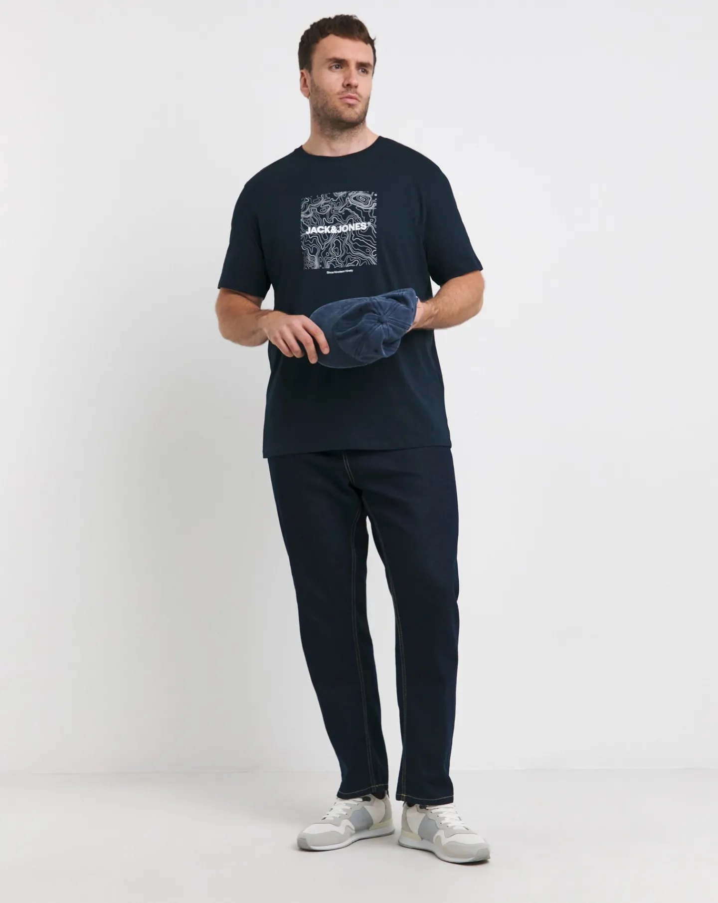JACK & JONES Jack & Jones Liner Crew Neck T-Shirt
