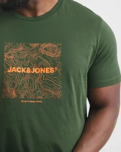 JACK & JONES Jack & Jones Liner Crew Neck T-Shirt