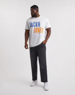 JACK & JONES Jack & Jones Loose Tapered Fit Mike Jeans in Washed