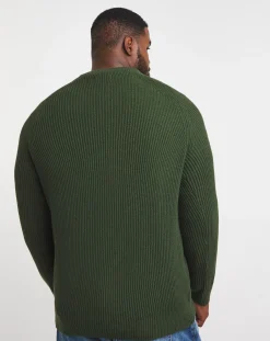 JACK & JONES Jack & Jones Pannel Knit Crew Neck Jumper