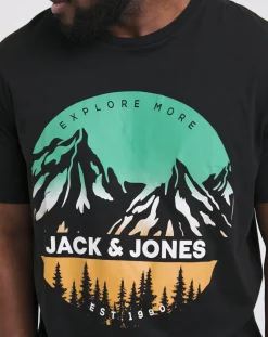 JACK & JONES Jack & Jones Peak Short Sleeve Crew Neck T-Shirt