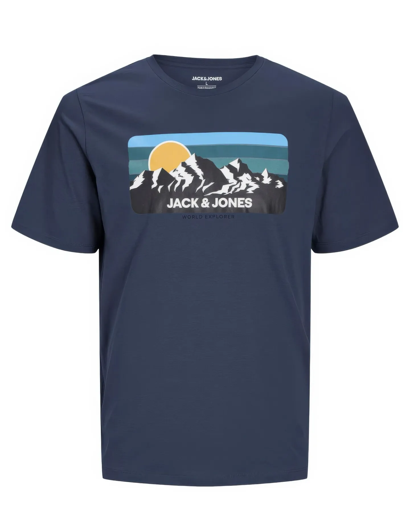 JACK & JONES Jack & Jones Peak Short Sleeve Crew Neck T-Shirt