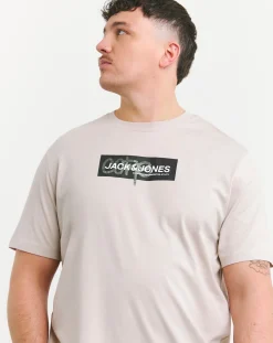 JACK & JONES Jack & Jones Print Crew Neck 5 Pack T-Shirts