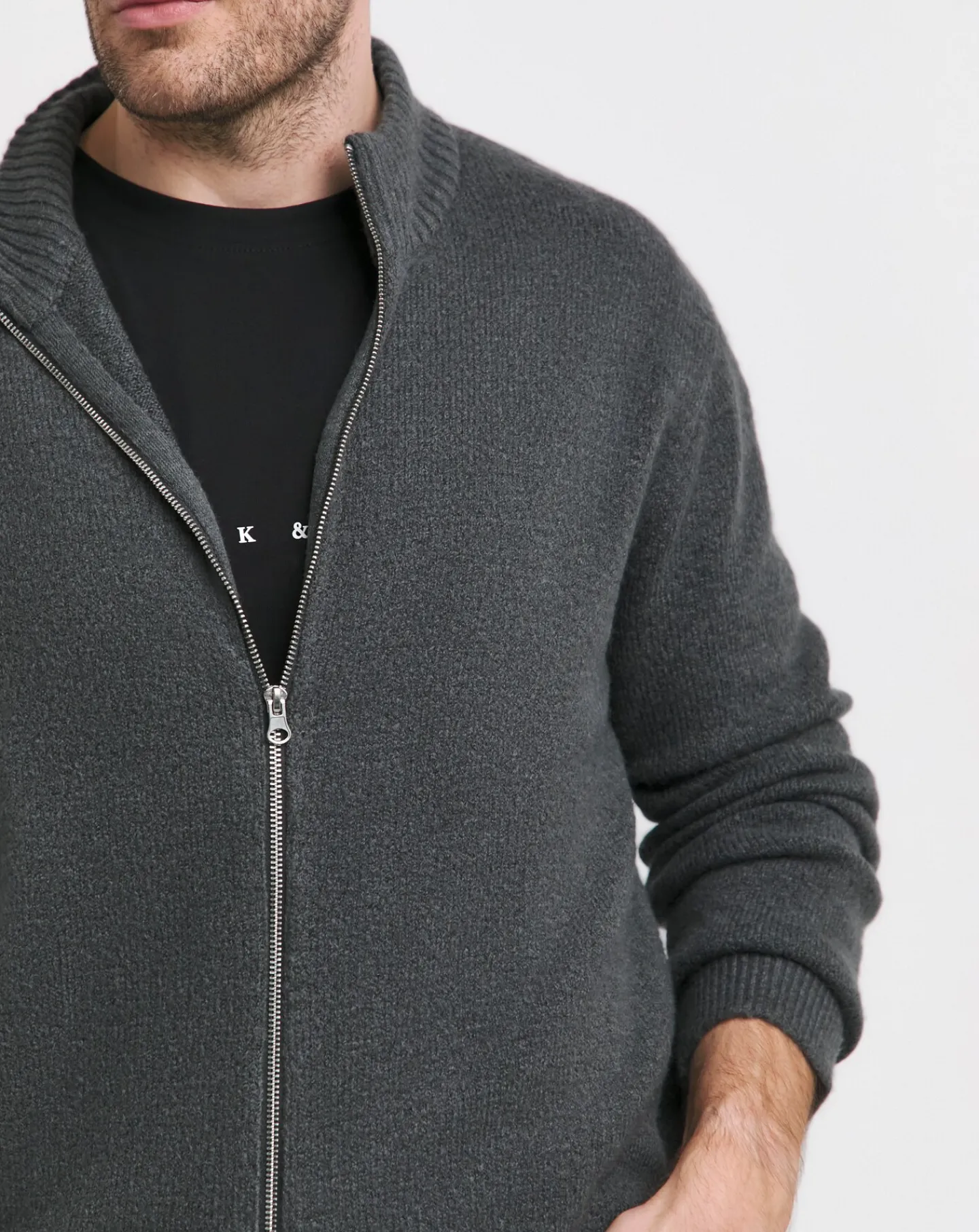 JACK & JONES Jack & Jones Rollie Knit Full Zip Cardigan