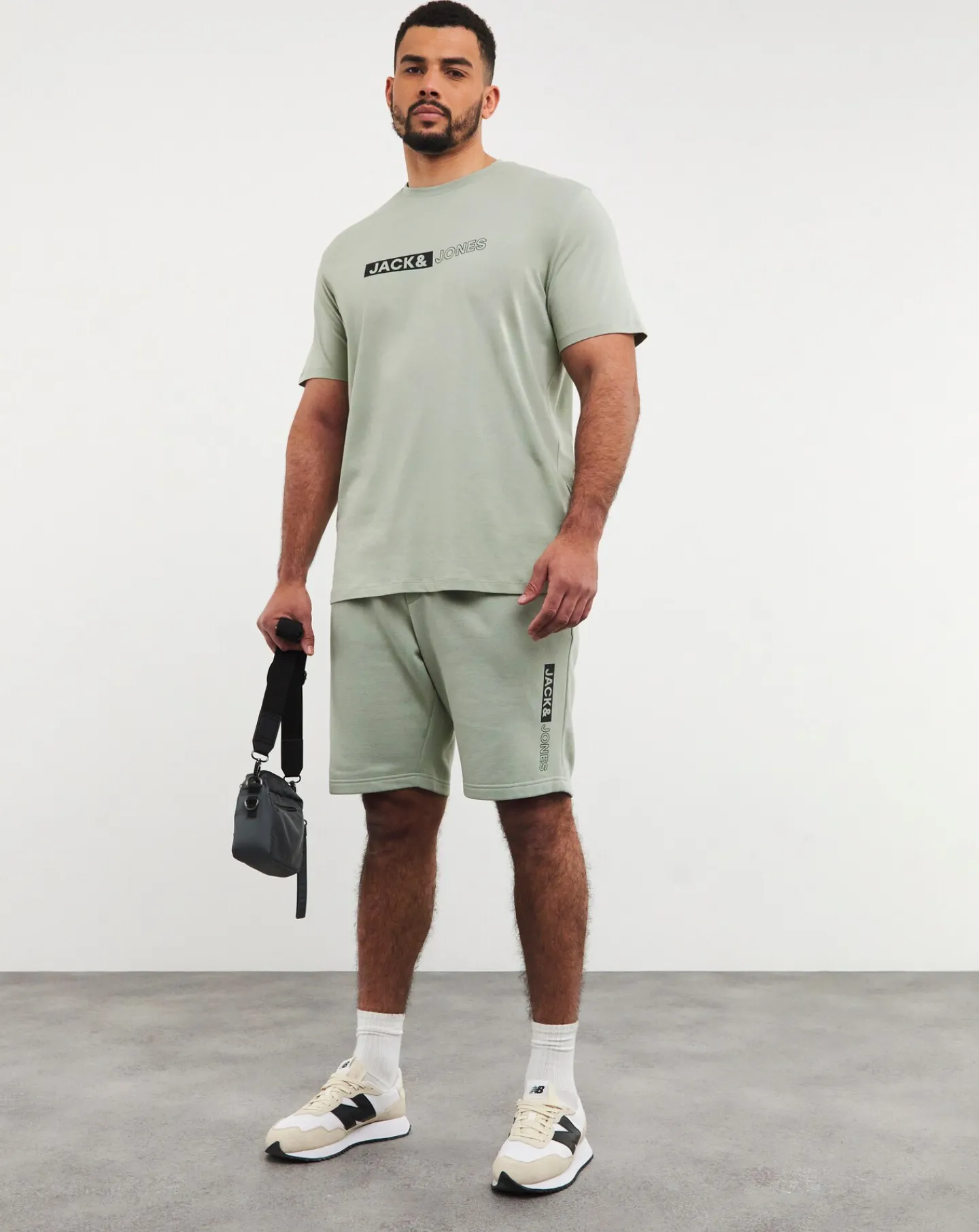JACK & JONES Jack & Jones Short Sleeve Crew Neck T-Shirt and Short Set