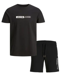 JACK & JONES Jack & Jones Short Sleeve Crew Neck T-Shirt and Short Set