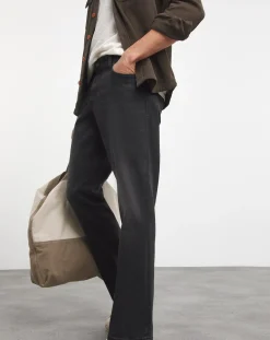 JACK & JONES Jack & Jones Slim Tapered Fit Glenn Jeans in Washed Black