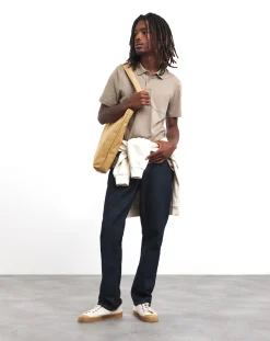 Jacamo Jersey Pocket Polo Long