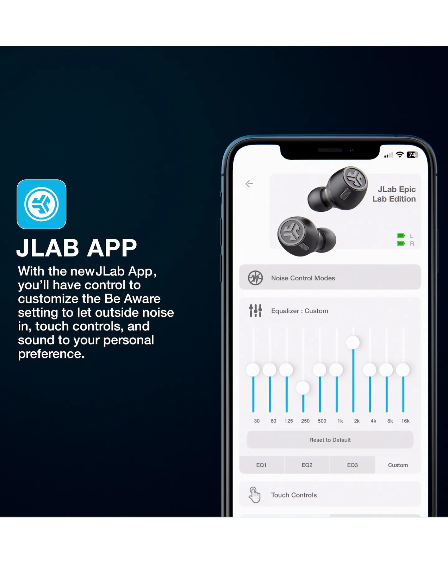 Jlab Epic Lab Edition True Wireless Earbuds -