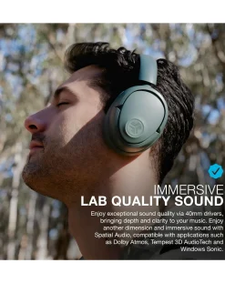 Jlab JBuds Lux Active Noise Cancelling Over-Ear Headphones - Sage