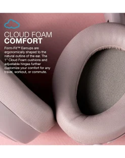 Jlab JBuds Lux Active Noise Cancelling Over-Ear Headphones - Mauve