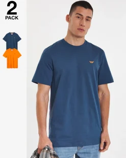Joe Browns 2 Pack T-Shirt Long Length