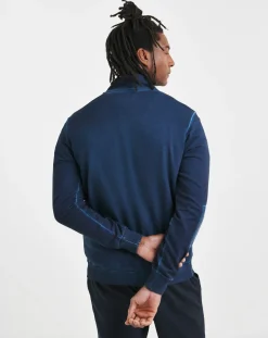 Joe Browns 1/4 Zip Acid Wash Sweatshirt
