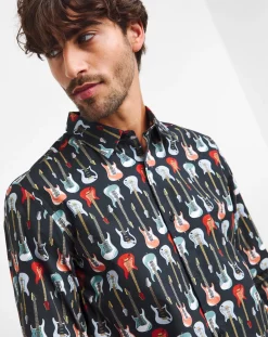 Joe Browns All Over Music Long Length Shirt