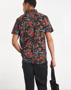 Joe Browns Fiery Fun Floral Shirt Long Length