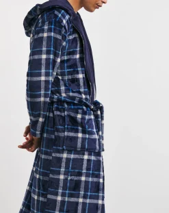 Joe Browns Fleece Check Dressing Gown