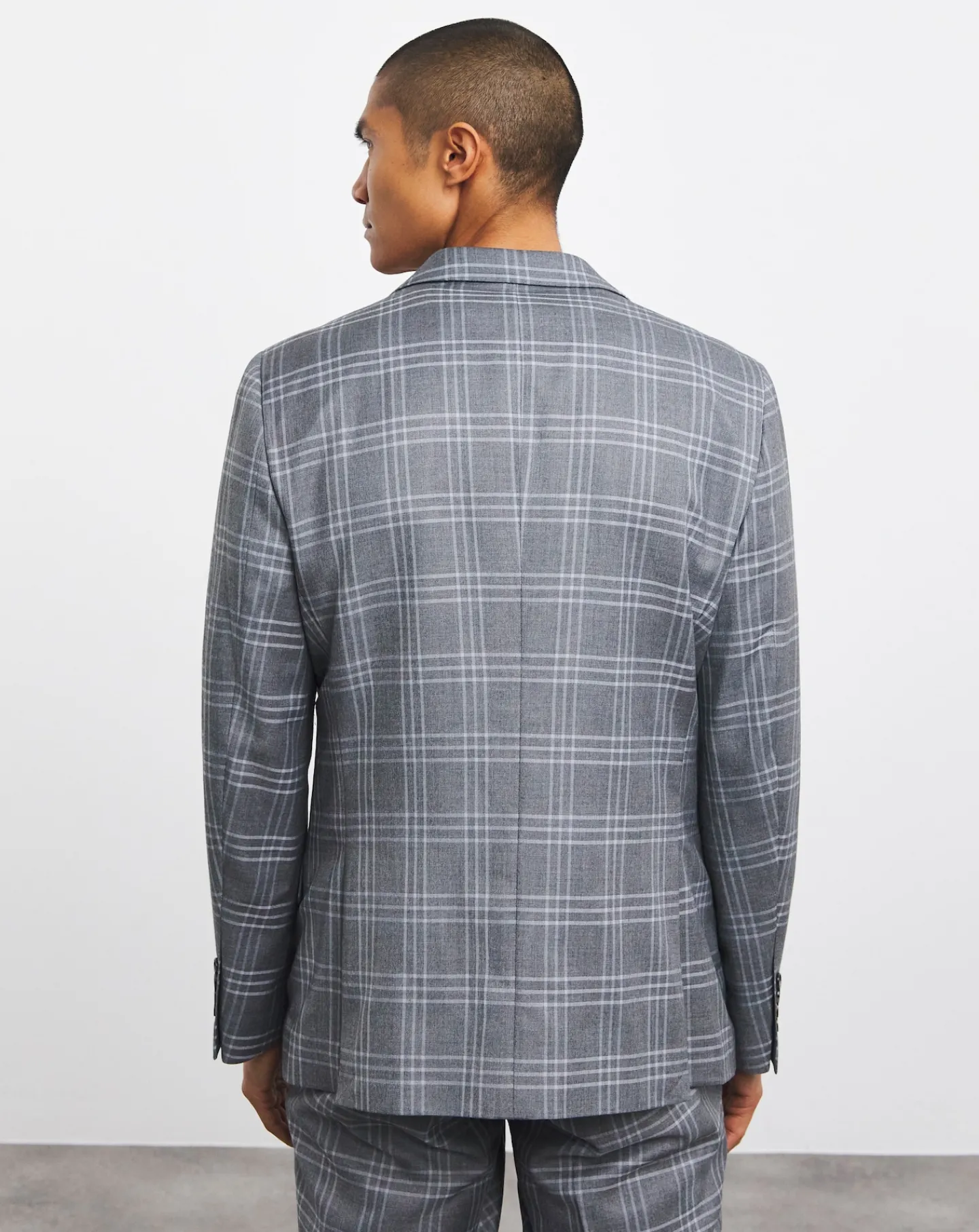 Joe Browns Grey Check Suit Jacket