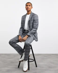 Joe Browns Grey Check Suit Trouser