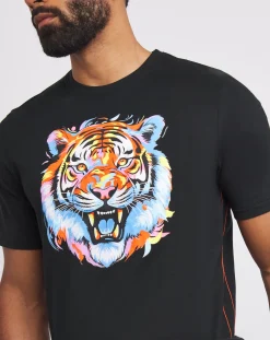 Joe Browns Paint Drip Tiger Graphic T-Shirt