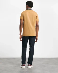 Joe Browns Printed Collar Polo Shirt Long Length