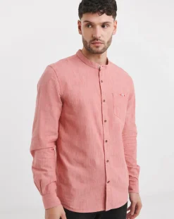 Joe Browns Step Ahead Linen Blend Shirt Long Length
