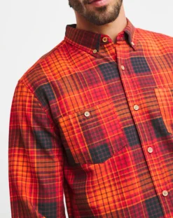 Jacamo Joe Browns Loving Check Shirt Long Length