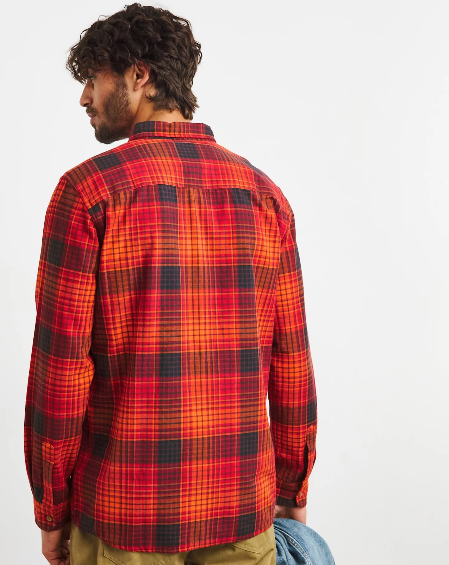 Jacamo Joe Browns Loving Check Shirt Long Length
