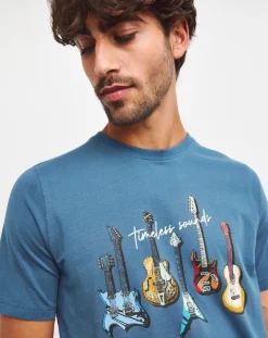 Joe Browns Timeless Sounds T-Shirt Long Length