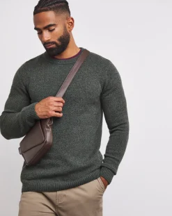 Jacamo Lambswool Crew Neck Jumper
