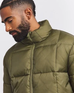 Jacamo Square Quilt Puffer Jacket