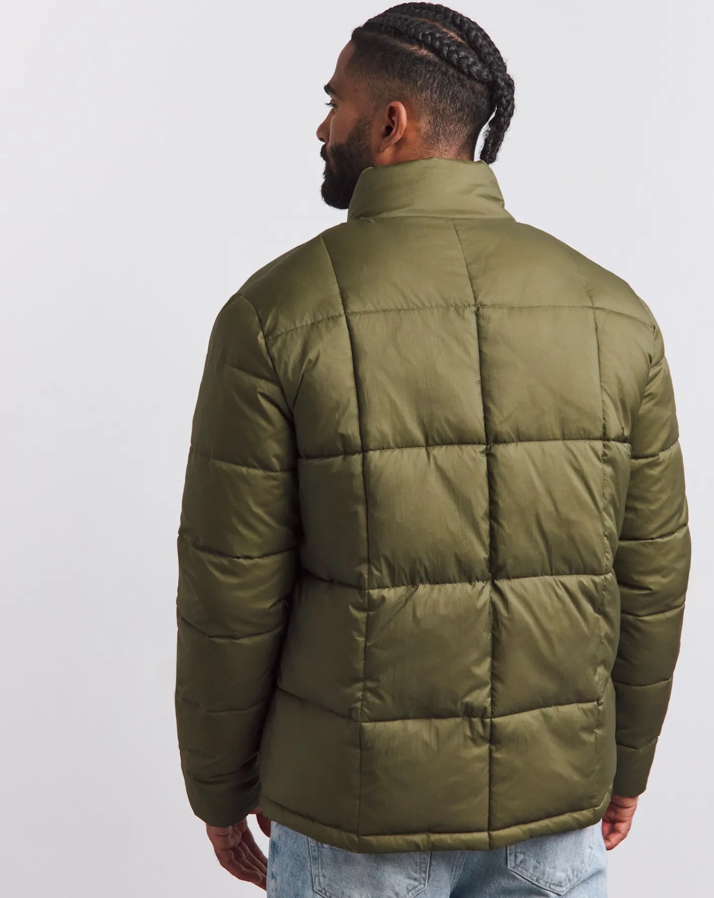Jacamo Square Quilt Puffer Jacket
