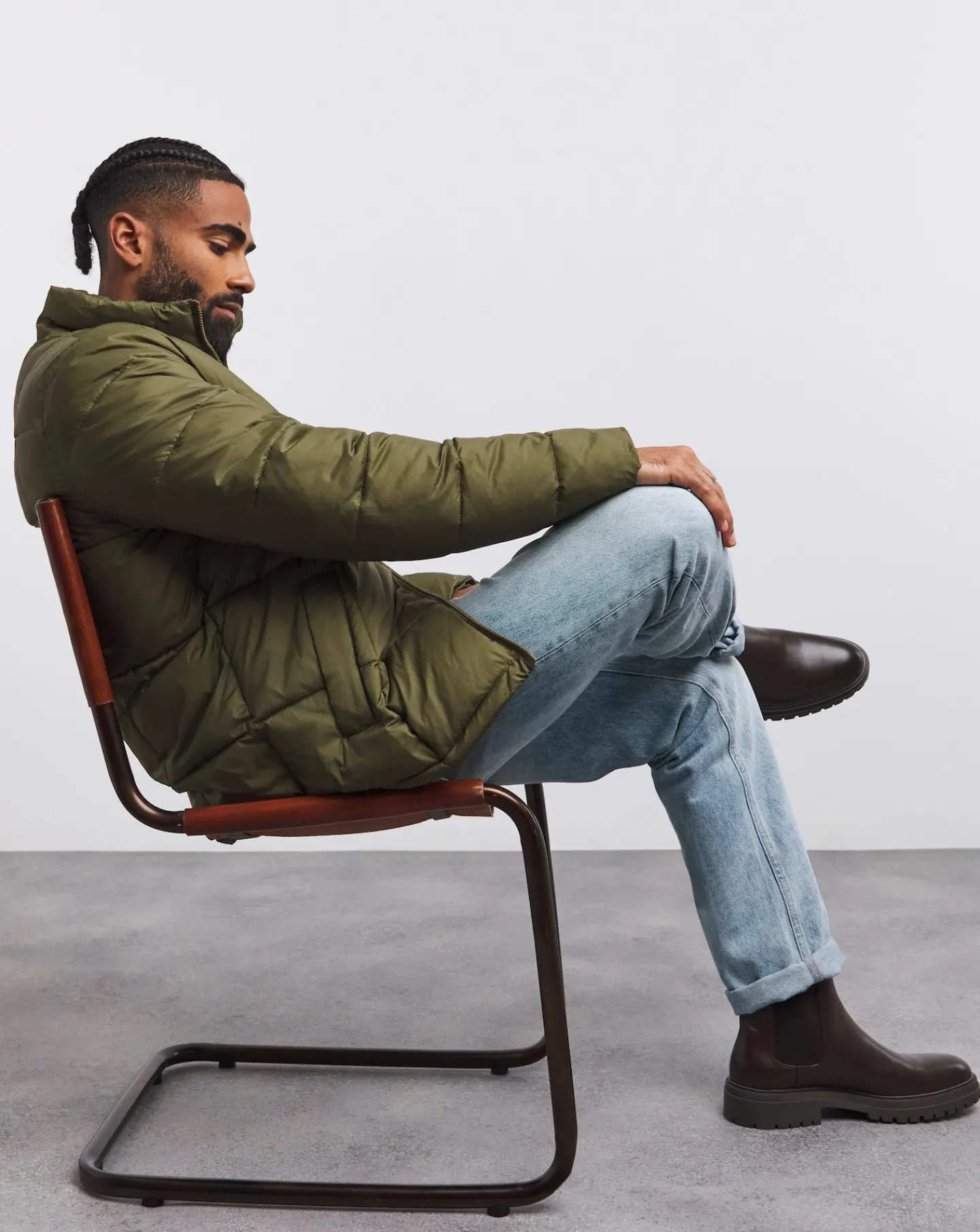 Jacamo Square Quilt Puffer Jacket