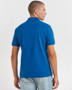Lacoste Classic Bright Blue Short Sleeved Polo