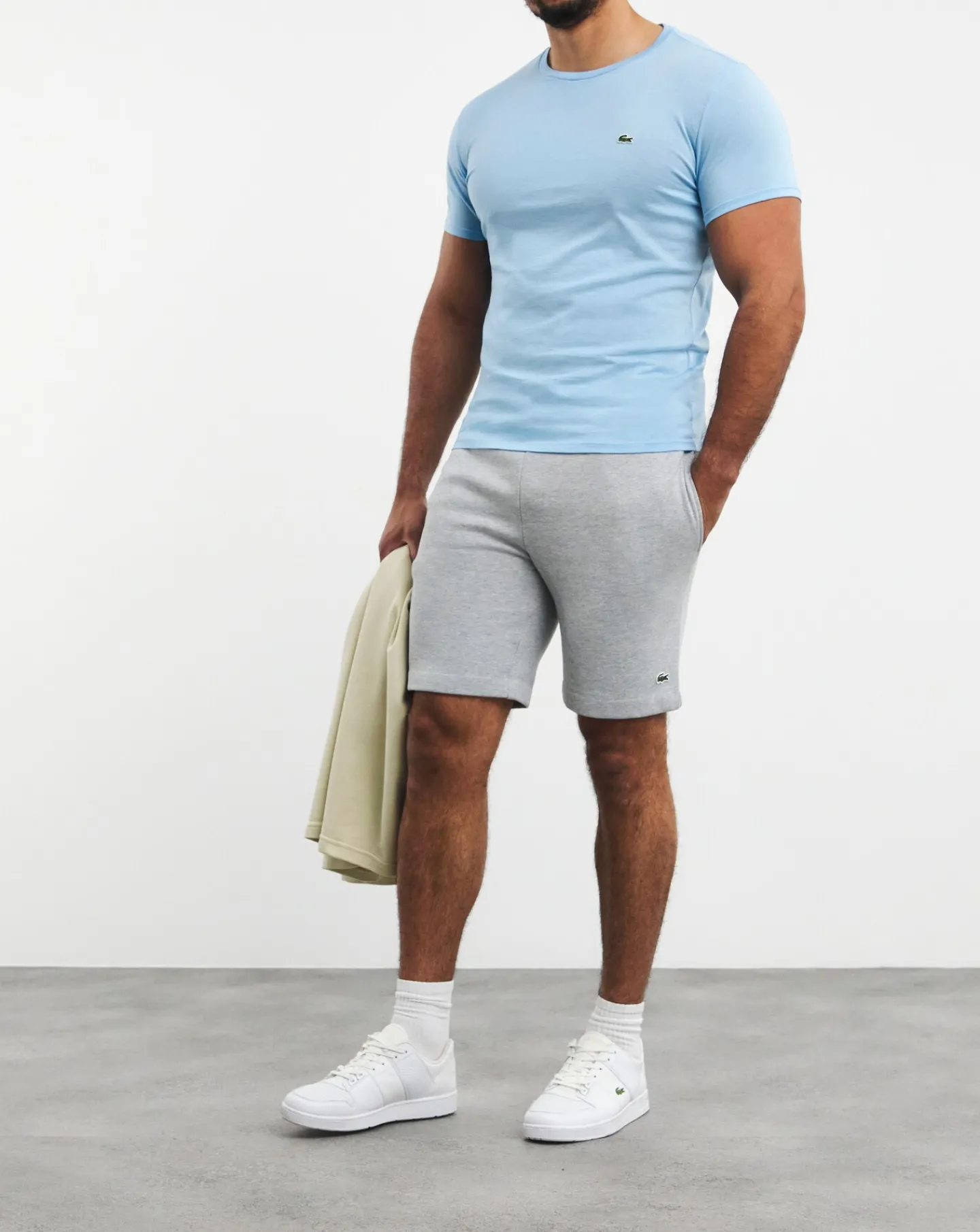 Jacamo Lacoste Classic Sweat Shorts