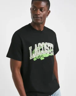 Lacoste Short Sleeve Varsity Logo T-Shirt