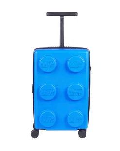 LEGO Brick 2x3 Trolley Suitcase - Bright Blue