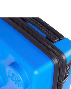LEGO Brick 2x3 Trolley Suitcase - Bright Blue