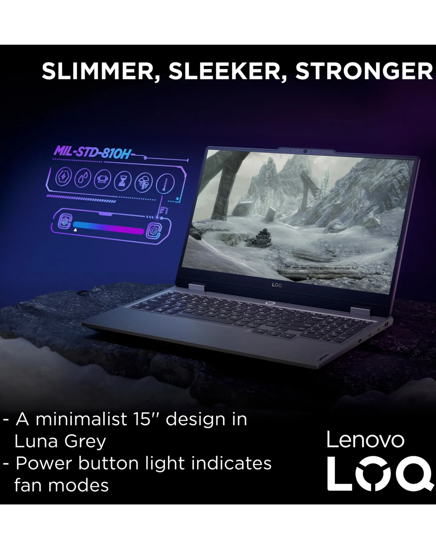 Lenovo LOQ 15.6in Intel Core Intel FHD Arch i5 16GB 512GB Gaming Laptop