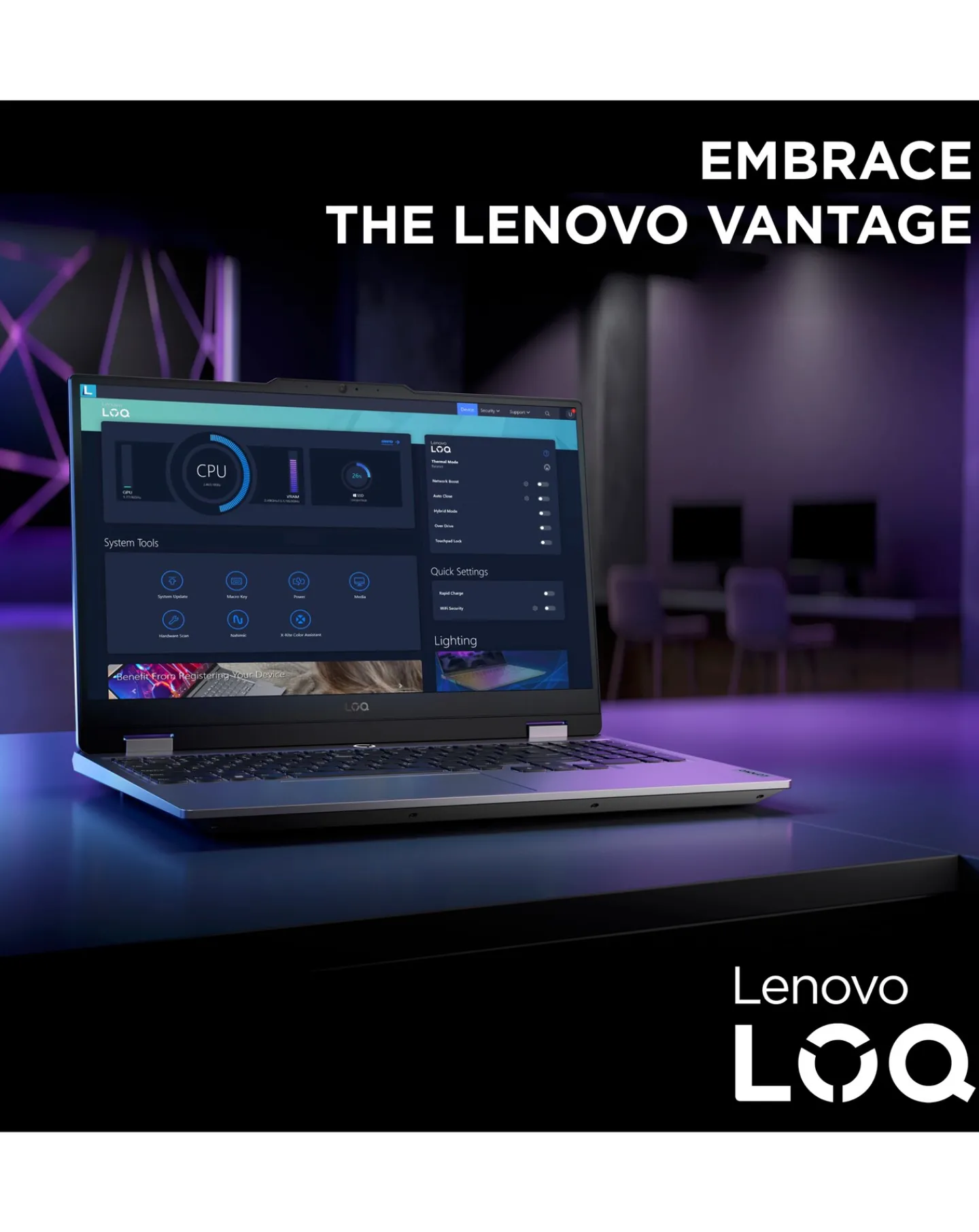 Lenovo LOQ 15.6in Intel Core Intel FHD Arch i5 16GB 512GB Gaming Laptop