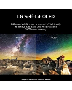 LG OLED65B36LA 65in OLED 4K UHD HDR Smart Freeview TV