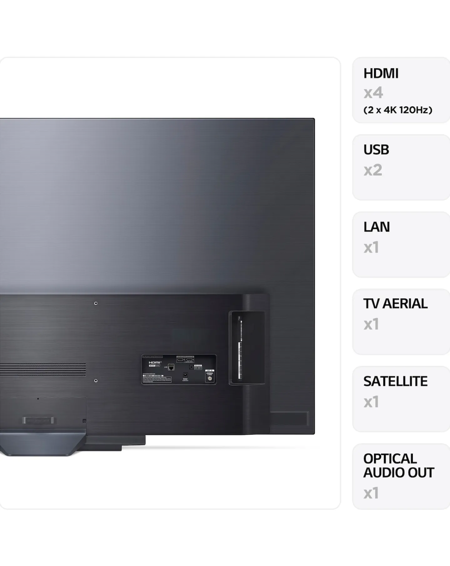 LG OLED65B36LA 65in OLED 4K UHD HDR Smart Freeview TV